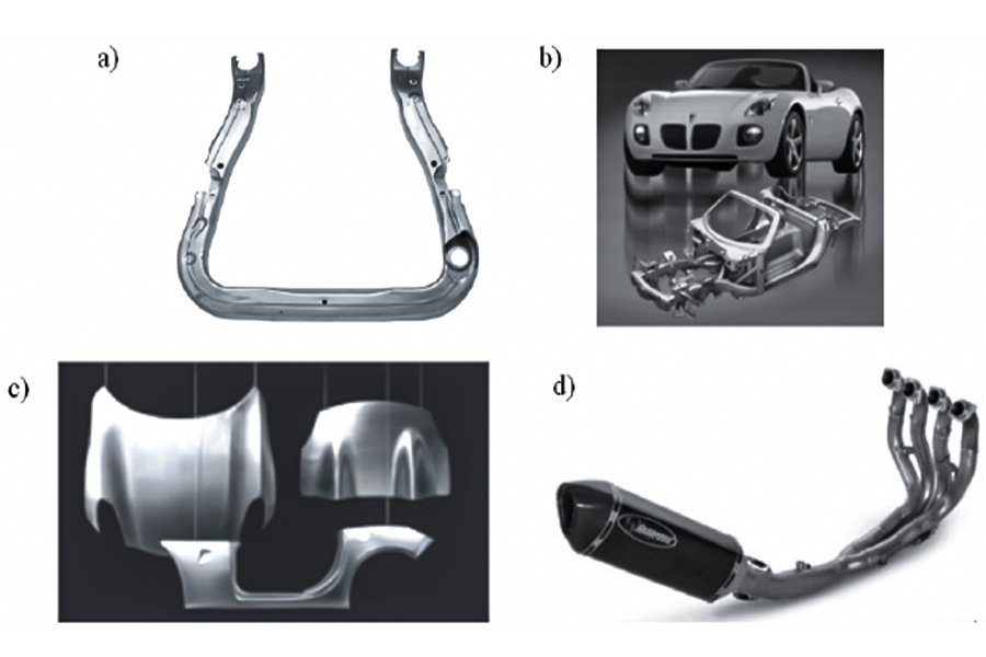 Applications of hydroforming in various industries