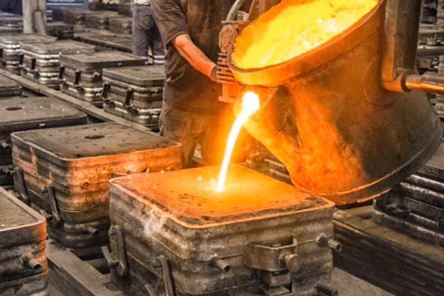 What is sand casting?