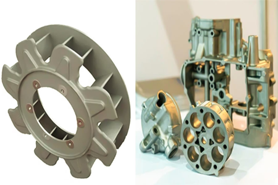 Materials used in low pressure casting