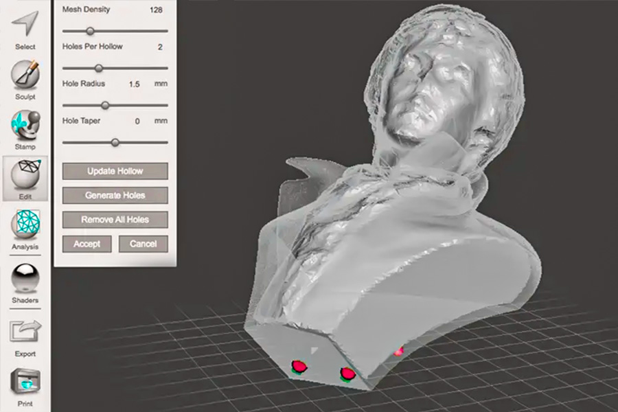 Model splitting method