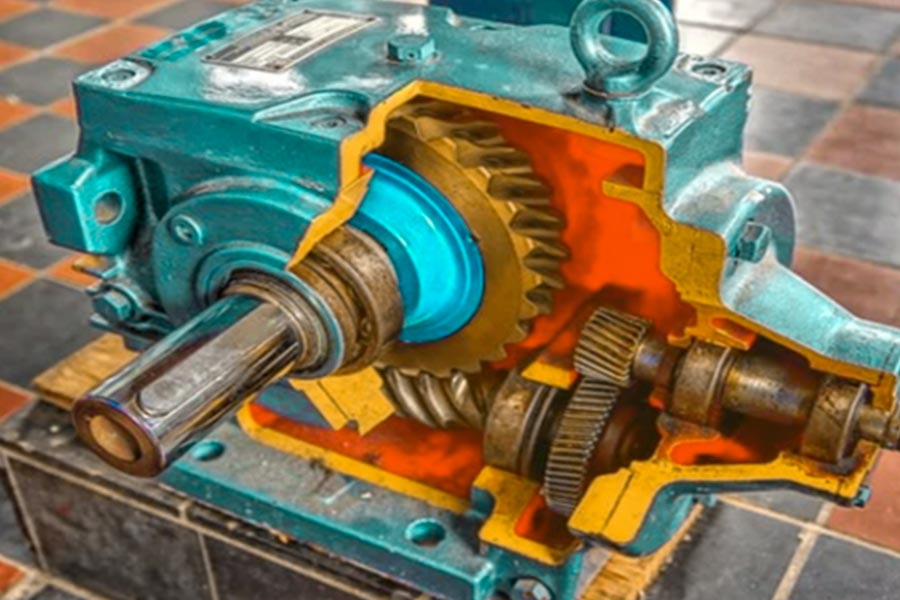 Industrial gearbox processing